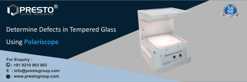 Determine Defects in Tempered Glass Using Polariscope